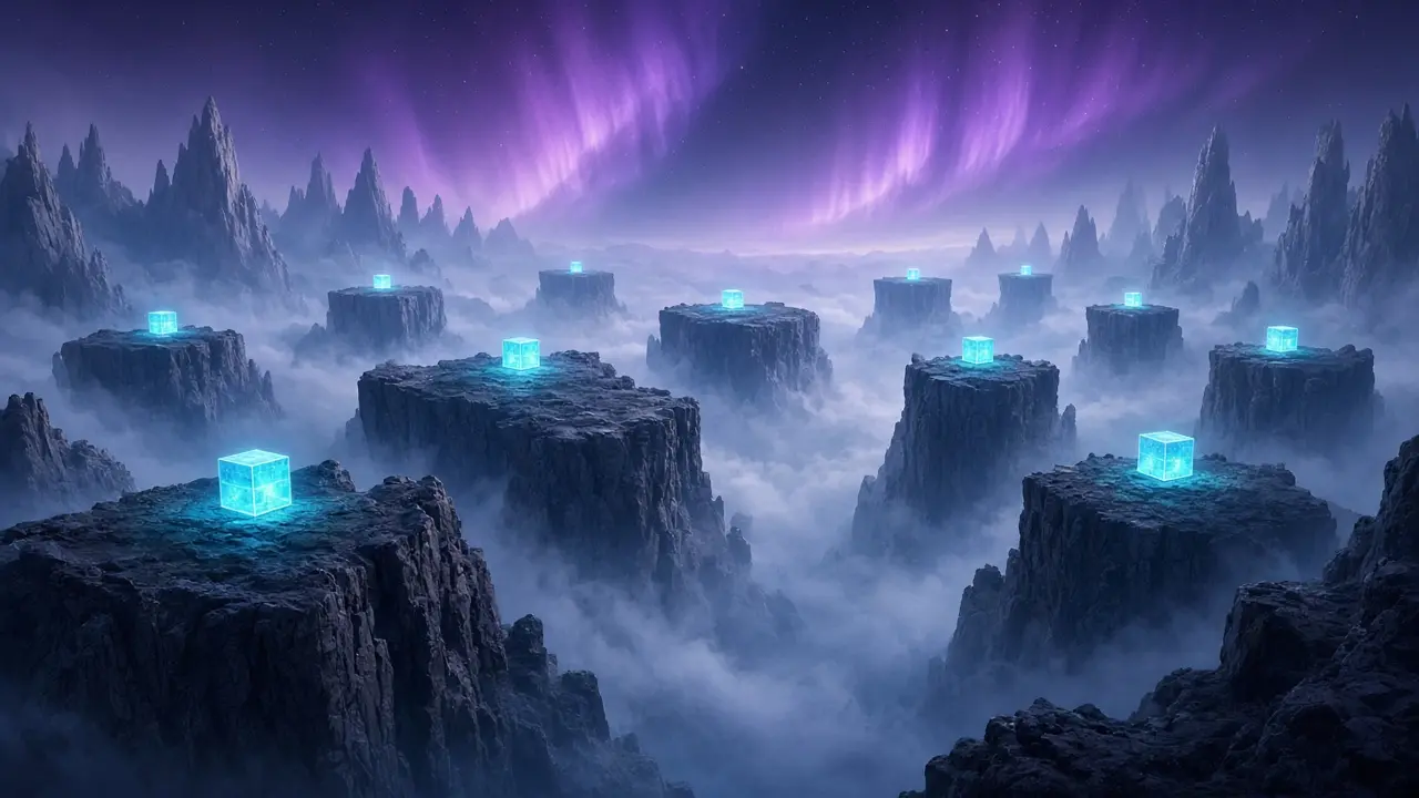 Isolated compute islands in a platinum canyon